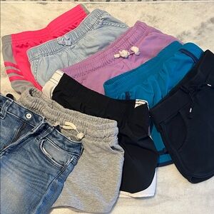 Kids Multi-Color Shorts Set